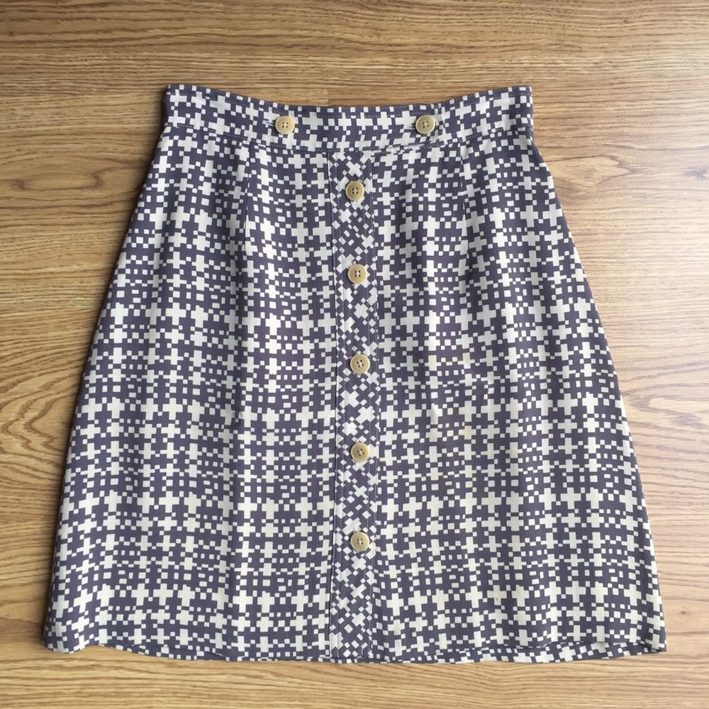 Vintage Banana Republic Button Front Wrap skirt